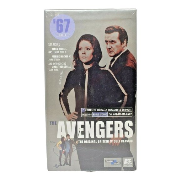 The Avengers The 67 Collection: Set 4 VHS, 1999, 3-Tape Set New - Picture 1 of 7